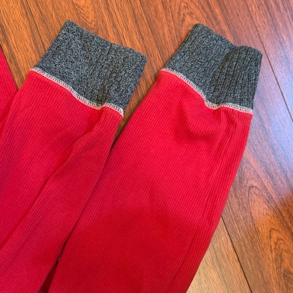 Abercrombie & Fitch Red and Gray Women’s Pajama Onsie - Picture 7 of 8